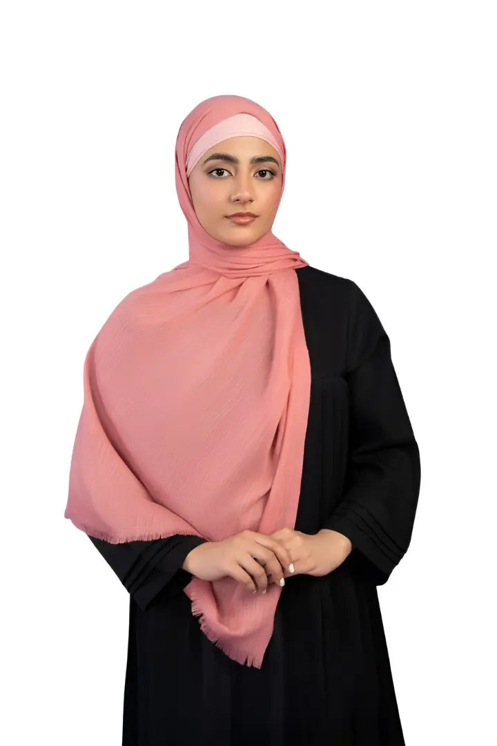 Turkish Lawn Hijab - Blush Pink